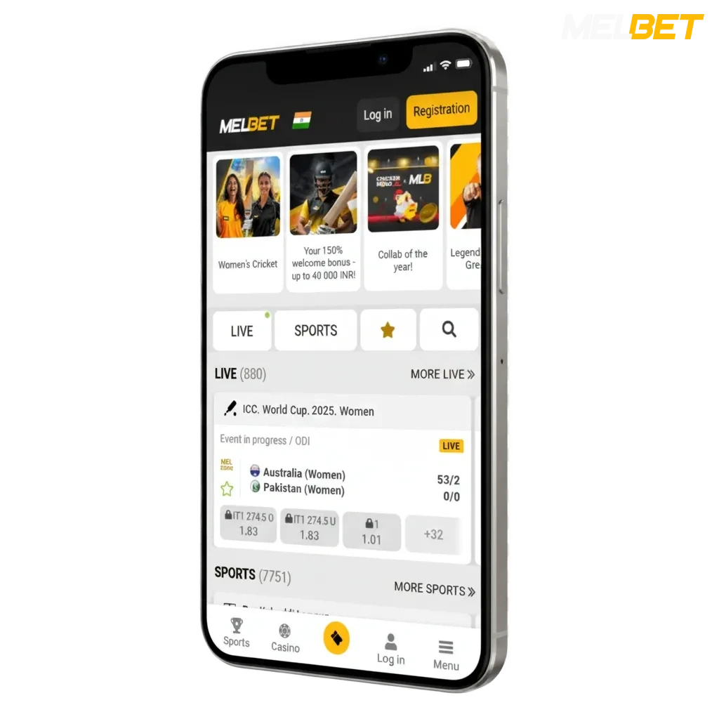 Melbet app for Android APK & iOS in Bangladesh. English/Bengali. Betting & casino. 100% bonus to BDT 12,000. Visa, Nagad.