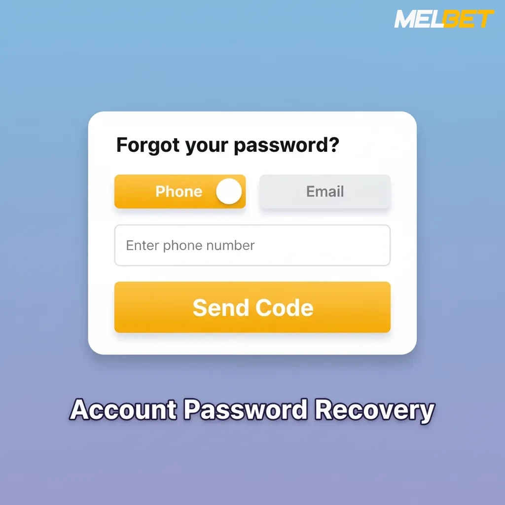 Password recovery guide: Forgot password, verify by phone/email, set new password, or sign in with your social provider.