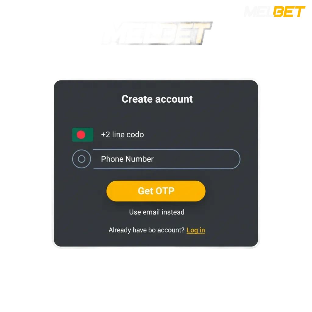 Melbet registration, login, and verification steps on web and app; secure access and 100% welcome bonus up to BDT 12,000.