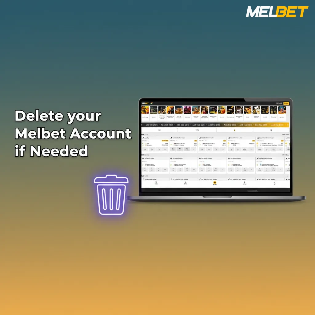 How to delete your Melbet account: Profile > Security & Privacy, submit closure, verify, wait for email/SMS confirmation