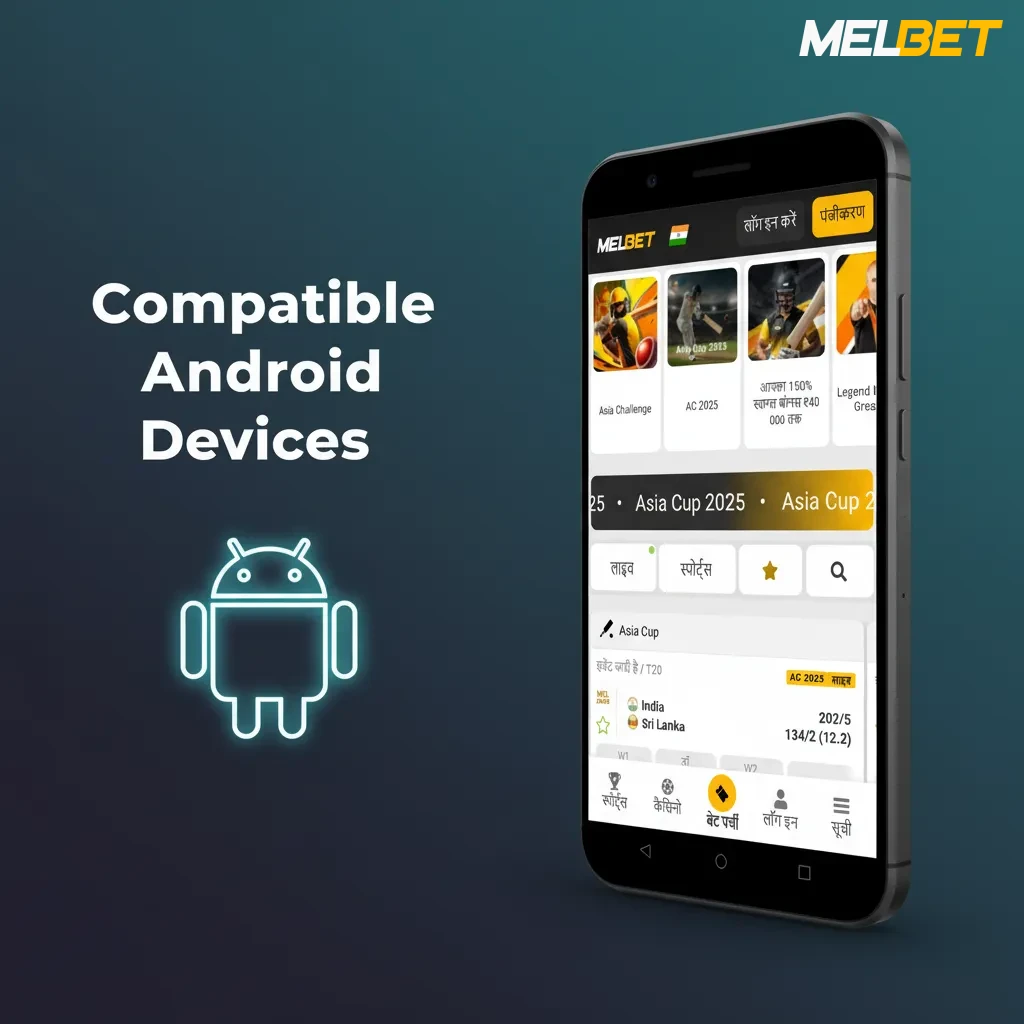 Melbet APK-compatible Androids in India: Redmi Note 12, Galaxy A14, OnePlus Nord CE 3, Realme 11 Pro, Pixel 7a, more.