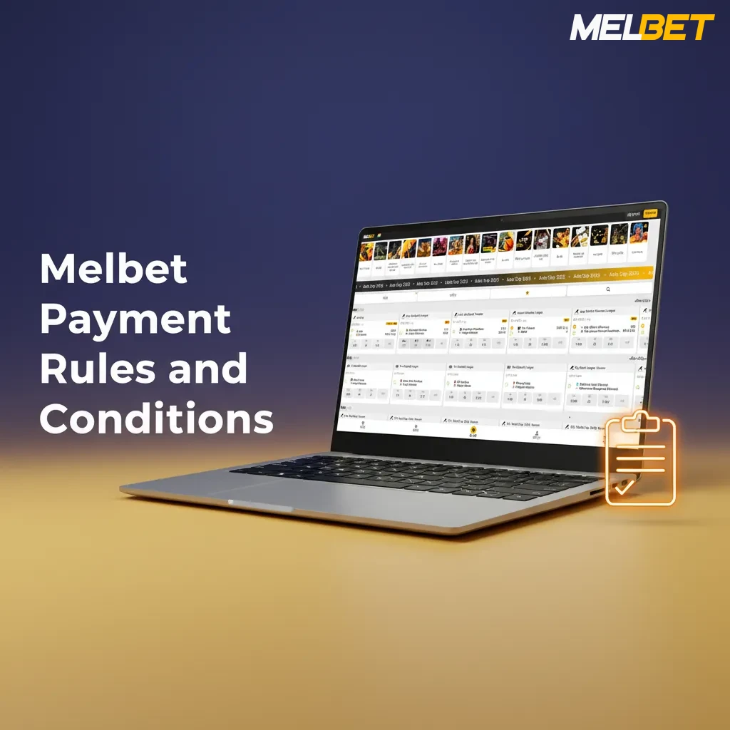 Melbet India payment rules: deposits/withdrawals—name match, KYC, same method, turnover checks, INR currency, possible fees.