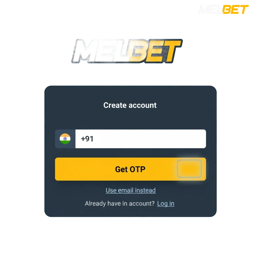 Melbet registration, login and verification for India users; 24/7 support; bonus up to ₹212,000 + 250FS